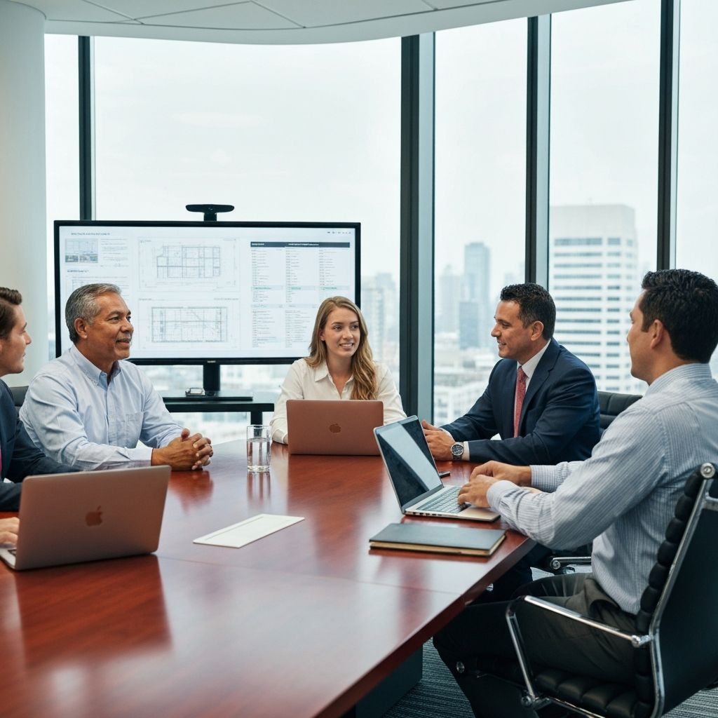 McLeod General Trades team meeting